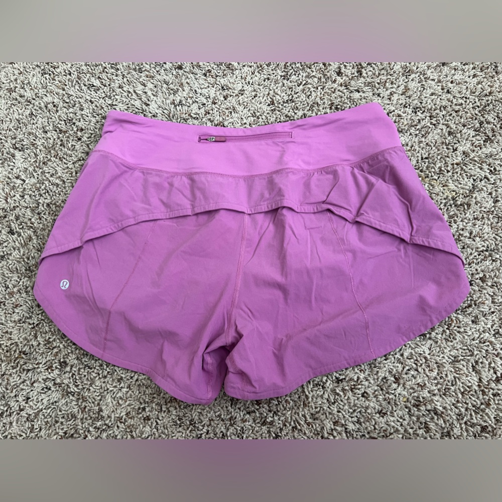 Long 4” inseam punk lululemon shorts